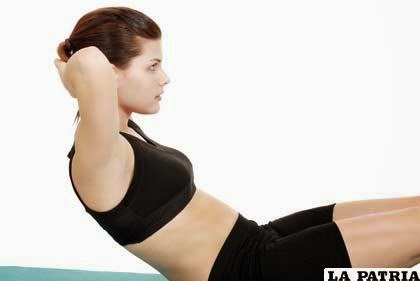 como trabajar abdominales altos